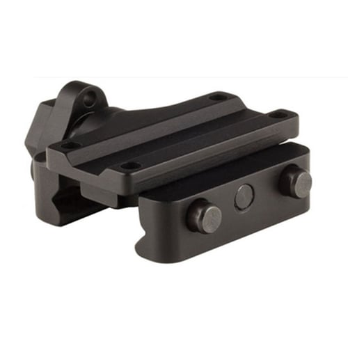MRO QUICK RELEASE LOW WEAVER MOUNTMRO Quick Release Mount Matte Black - Low - Weaver Rail - Made in the USA - Weight 1.3 oz. (36.85g) - Housing Material Aluminum - Finish Matte Black Anodized - Length 1.5 in (38.1mm) - Width 1.7 in (43.18mm) - Height Above Rail (in/mm) 1.04Length 1.5 in (38.1mm) - Width 1.7 in (43.18mm) - Height Above Rail (in/mm) 1.043 in. (26.49mm)3 in. (26.49mm)
